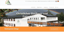 Desktop Screenshot of landgutengelsbach.de